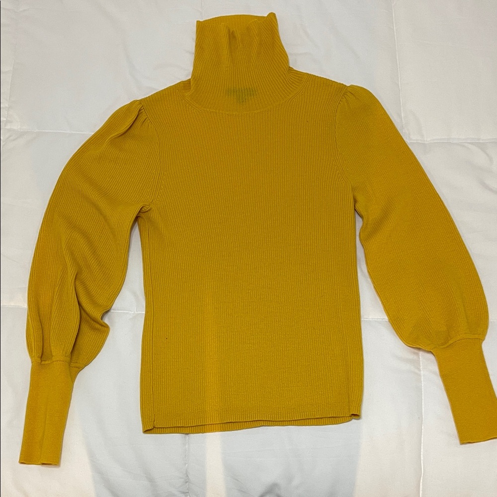 J. Crew Golden Turtleneck Sweater